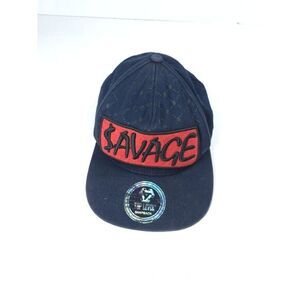 SAVAGE Snapback Cap Hat 100% Cotton Adult‎ Men's Trucker Hat Skateboarding
